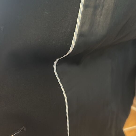 Gap deep navy button front blazer Size 6 EUC - Picture 7 of 12